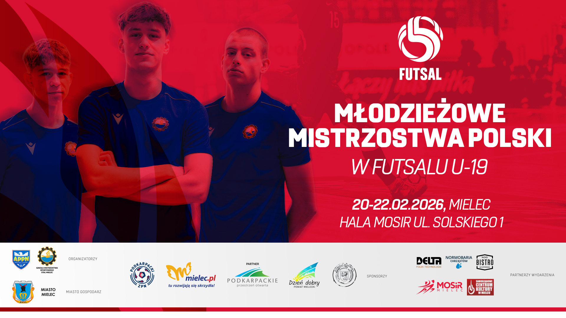 Finały MMP U-19 w futsalu już za tydzień w Mielcu!