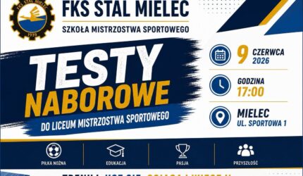 Zapraszamy na testy naborowe